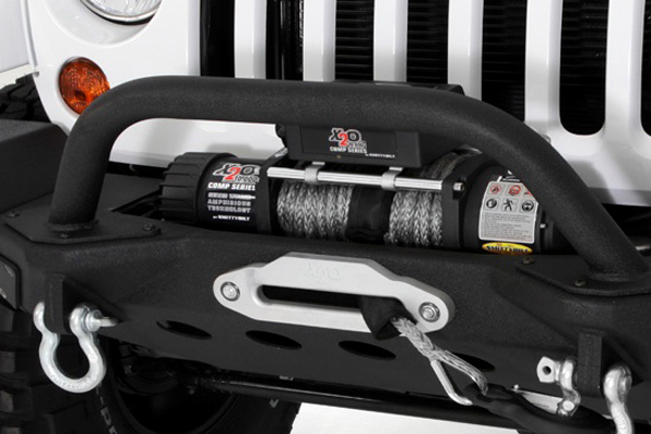 Smittybilt スミッティービルト XRC マルチ オプション デザイン オプション ブルバー テクスチャーブラック ジープ 07-13y  ラングラーJK 2/4ドア用 | ゴッチインターナショナル