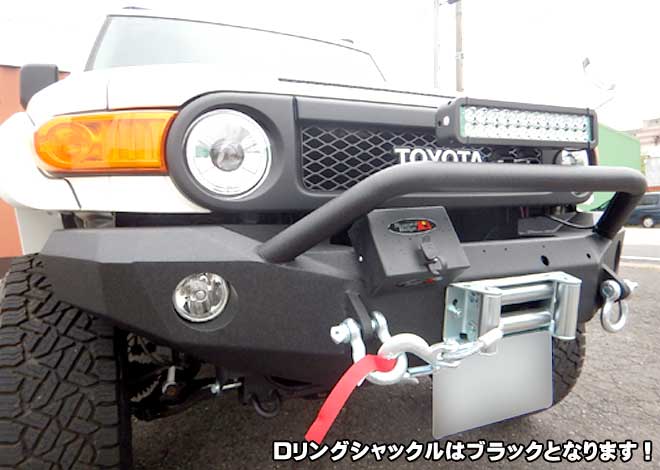 MARVIN( マーヴィン ) マッスルウインチバンパー 2007y- トヨタ FJクルーザー用 | ゴッチインターナショナル